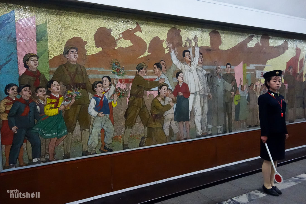 метро в Пхеньяне