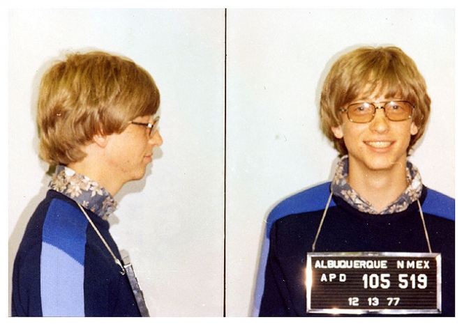 Билл Гейтс в молодости 