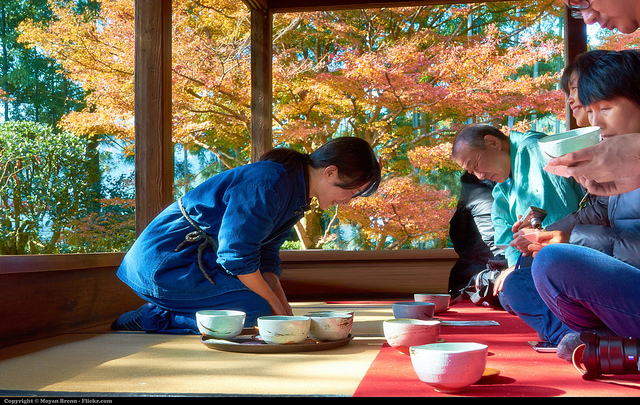 Чайная церемония в Японии 