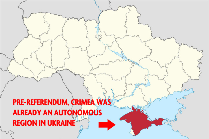 Крым — автономия в составе Украины 