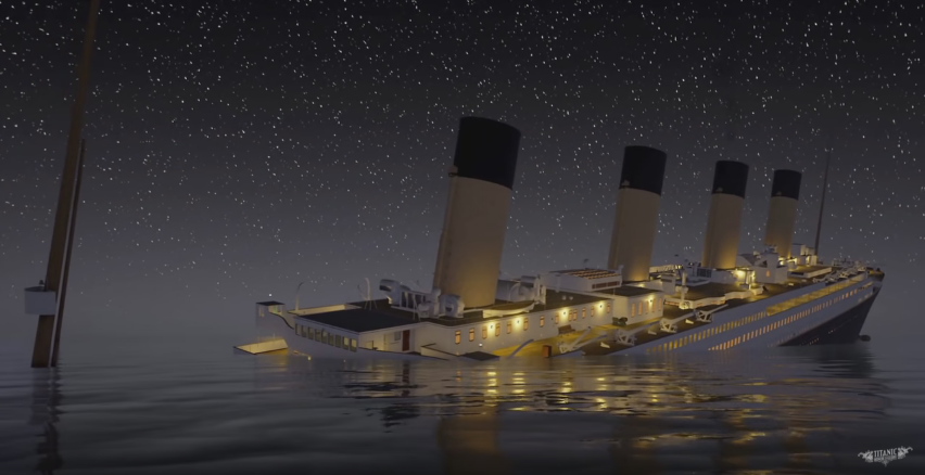 Титаник погубили трещины