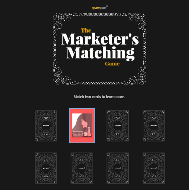 The Marketer"s Matching Game