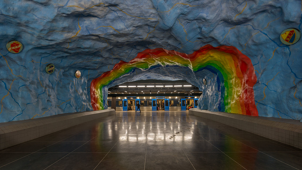 Стадион метро Стокгольм 