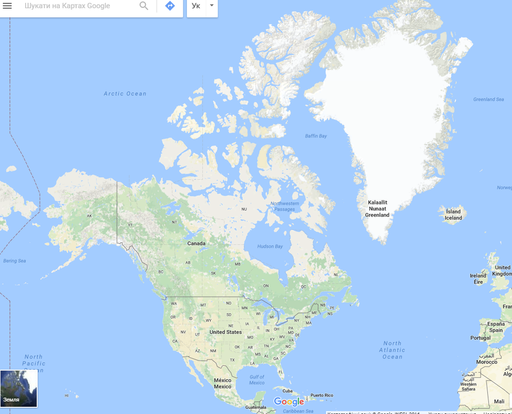 Гренландия и Америка 