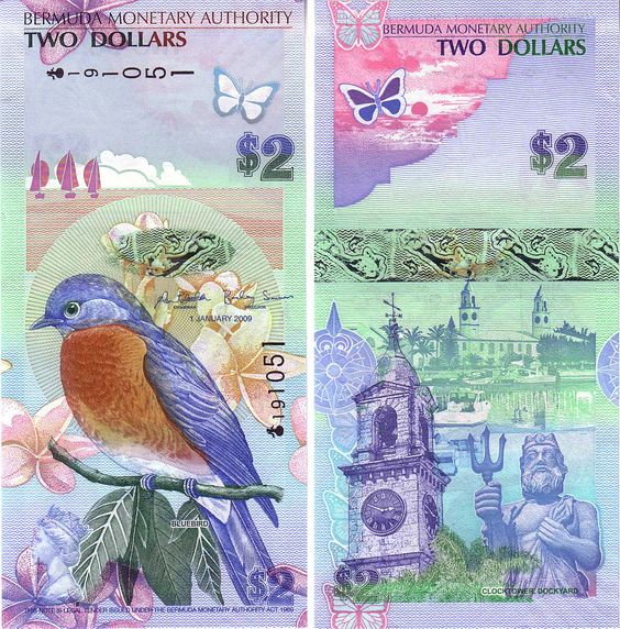 Бермудские доллары 