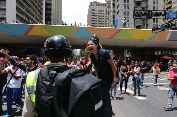 Протесты в Венесуэле 