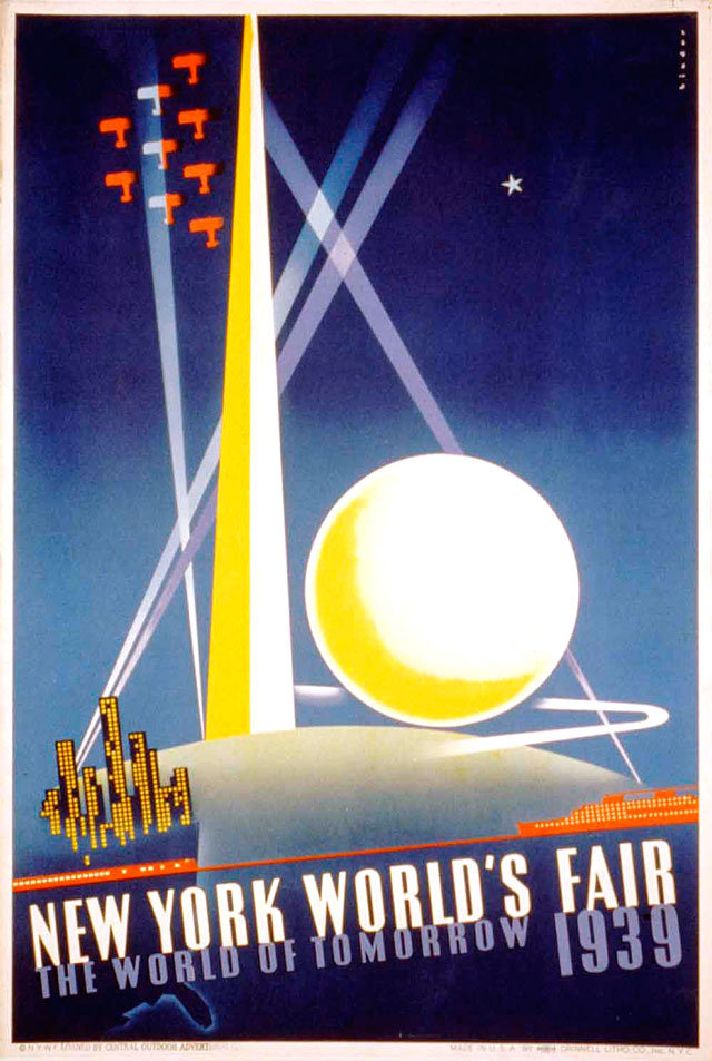 Poster for the World Exhibition in New York