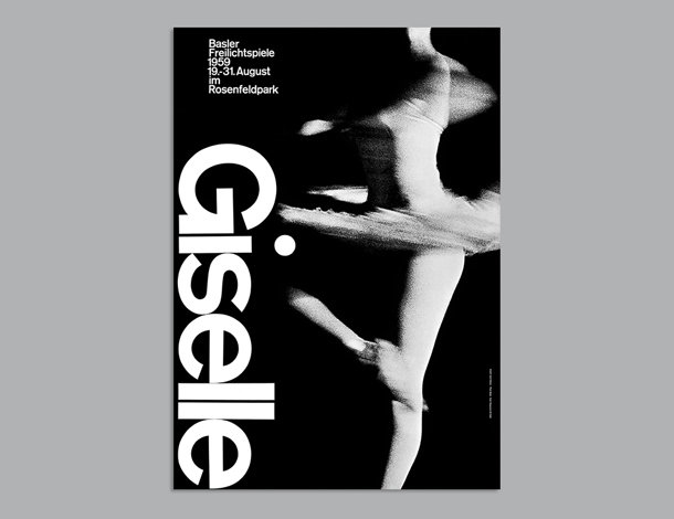 Poster for the ballet 'Giselle'