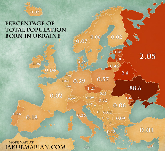 страны, куда эмигрируют украинцы 