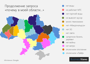 Почему нет воды и 3G — что больше всего беспокоит жителей каждой области Украины
