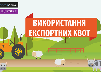 Інфографіка: Як Україна використовувала квоти на експорт в ЄС у 2016 році