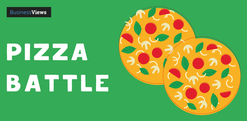 Инфографика: что дешевле: две маленьких пиццы или одна большая?