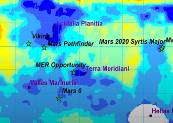Карта: де і як на Марсі українці будуть вирощувати пшеницю та картоплю