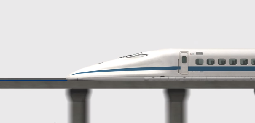 Hyundai и не снилось: японский поезд на магнитной подушке