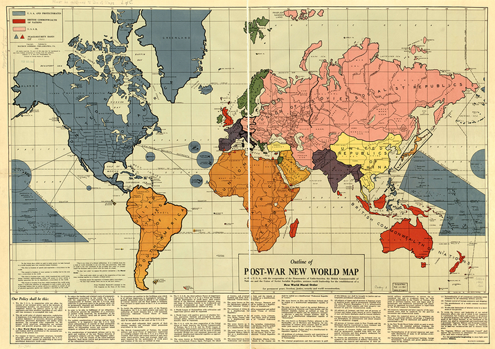 Карта нового мирового порядка. Какой могла бы быть планета?