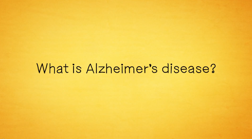3-минутное видео, которое пошагово объясняет, что такое болезнь Альцгеймера